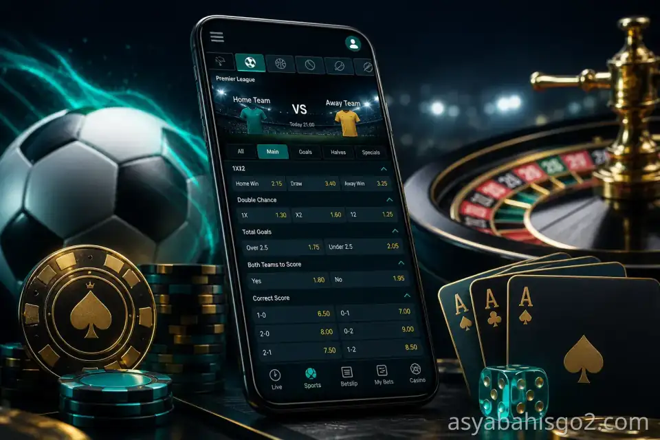 Asyabahis Mobil Giriş Görseli